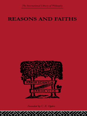 cover image of Reasons and Faiths